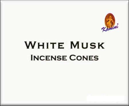 Kamini White Musk incense cones